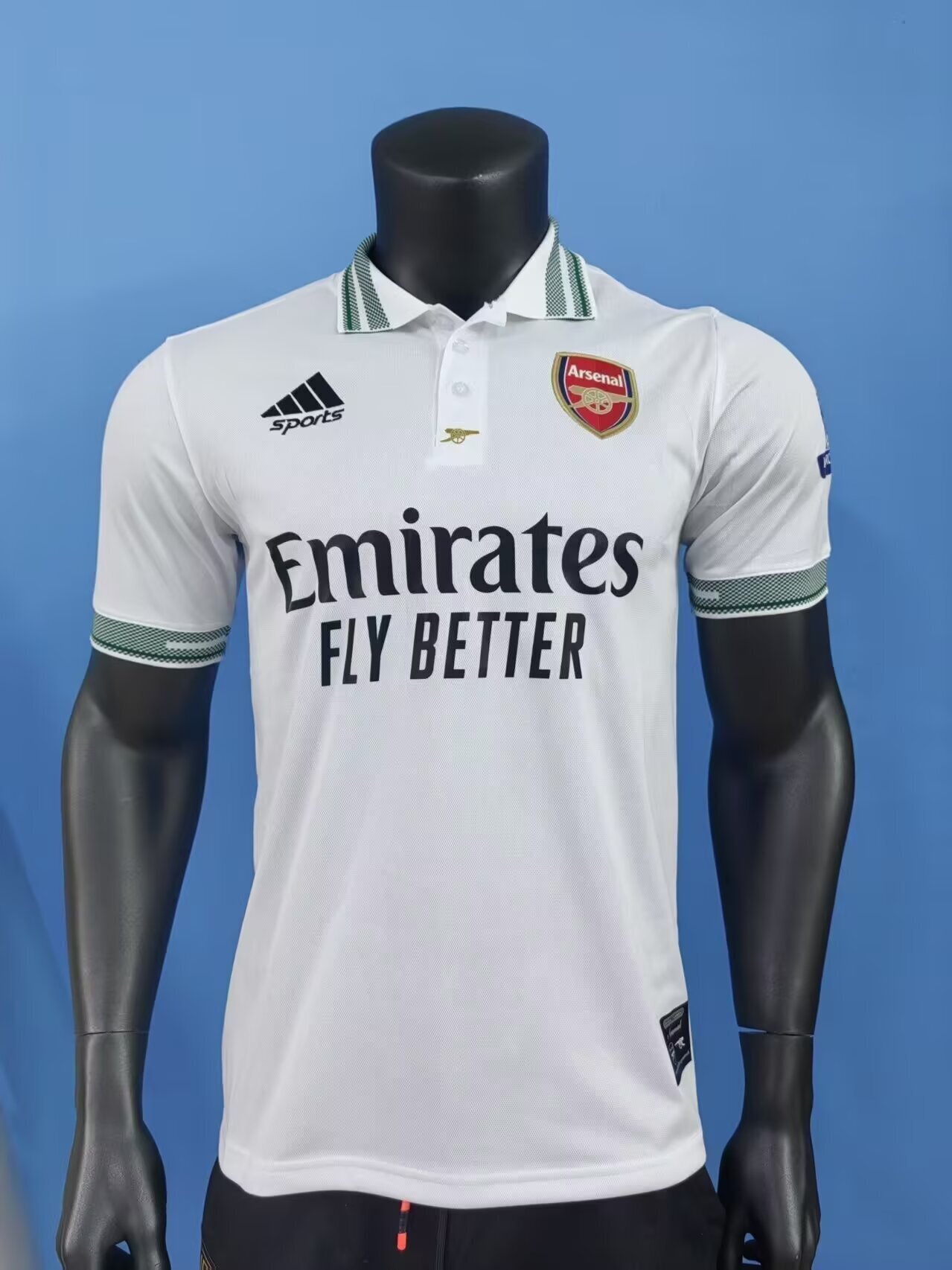 AAA Quality Arsenal 25/26 White Polo Shirts